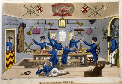 Caisse du midshipman, planche de 